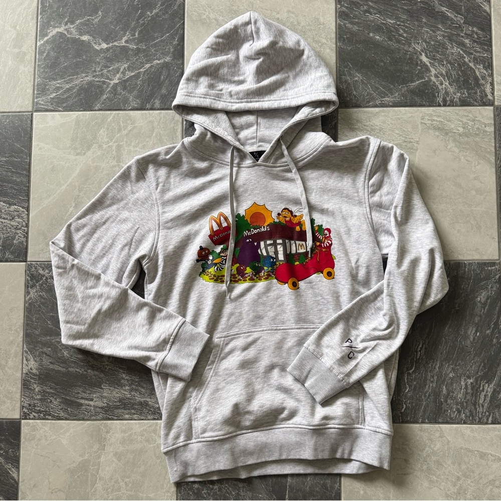 Peace Collective x McDonald’s Canada Hoodie Sweatshirt - Size M - Gray - NWOT